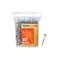 Grk Fasteners Cabinet Screw, #8 Thread, 2-1/2 in L, Washer Head, Star Drive, Steel, 330 PK White, 330PK 110079 - alternate 5