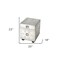 Homeroots Iconic Aviator File Cabinet 389950 - alternate 7