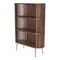 Homeroots 57" Natural and Brown Wood Three Tier Bookcase 517721 - alternate 6