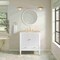 James Martin Vanities Myrrin 30" Single Vanity, Bright White w/ 3 CM Tajnar Eclos Top 485-V30-BW-3TJR - alternate 8