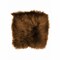 Homeroots 15" X 15" Brown Synthetic Solid Color Pad 328321 - alternate 1