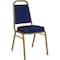 Flash Furniture Hercules Banquet Chair, 17-1/2 in W 20-1/4" L 36" H, Fixed, Fabric Seat FD-BHF-1-ALLGOLD-0849-NVY-GG - alternate 1