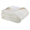 Lavish Home Cable Knit Throw Blanket 50x60 Soft & Cozy Blanket Throws with Cable Knit Pattern & Warm Sherpa 66-THROW60-I - alternate 8