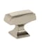 Amerock Mulholland 1-1/2 inch 38mm Length Polished Nickel Cabinet Knob 2000730 - alternate 1