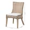 Bali & Pari Derris Natural Rattan Dining Chair, Greywashed 262-14302-ZORO - alternate 6