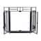 Lavish Home Fireplace Screen 3 Panel Fireplace Gate with Fireplace Doors and 4PC Fire Place Tools Set 80-FPTS-12 - alternate 6