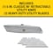 Stanley Classic 99 6 in. Retractable Utility Knife Gray  10-099 - alternate 15