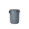 Rubbermaid Commercial BRUTE Trash Can, Round, 55 gal Capacity, 26 1/2 in W, 33 in H, Gray FG265500GRAY - alternate 1