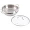 Martha Stewart Castelle 12 Inch Stainless Steel Everyday Pan with Steamer and Lid 130028.03 - alternate 7