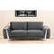 Homeroots 90" Gray Velvet Sofa With Silver Legs 491055 - alternate 9