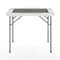 Flash Furniture Silas 34.5 in Square 4-Player White Folding Card Game Table, Gray Playing Surface and Cup Holders DAD-MJZ-88-WHGY-GG - alternate 9