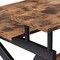 Homeroots Espresso Brown Modern Rustic Writing Desk 473247 - alternate 4