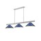 Z-Lite Vanguard Brushed Nickel 3 Light Billiard 3050-3BN-MNB - alternate 8