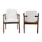 Baxton Studio Miyagi Boucle Upholstered Dining Chair Set of 2 261-2PC-14251-ZORO - alternate 6