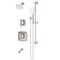 Symmons Oak HydroMersion Double Handle Tub and Shower Trim Kit with Hand Spray (Valve Not Included) 5696STN15TRM - alternate 1