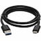 Add-On Addon 1.0M (3.3Ft) Usb 3.1 Type (C) Male To Usb 3.0 (A) Male Black USBC2USB3A1MB - alternate 6