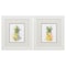 Homeroots 16" X 18" White Frame Delicious Ripe, Set Of 2, 2PK 365222 - alternate 1
