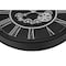 Monarch Specialties Clocks, 30'' Round, Gear Mechanism, Large Oversized, Wall Clock, Black, Transitional I 9032 - alternate 2