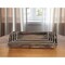 Homeroots Set Of 5 Rustic Natural Brown Wood Handmade Trays With Handles 483318 - alternate 7