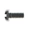 Zoro Select #4-40 x 1/4 in Slotted Pan Machine Screw, Plain 18-8 Stainless Steel, 10 PK MS35275-213D - alternate 4