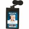 Sicurix ID Neck Pouches, Vertical, Adjust. Cord, 2-1/4"x3-1/2", 12/BX, BK PK BAU55120BX - alternate 2