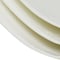 Homeroots White Six Piece Square Bone China Service For Six Salad Plate Set 483492 - alternate 7
