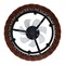 Jonathan Y Cassidy 23" 6-Light Modern Bohemian 6-Speed Metal/Rattan Mobile-App/Remote-Controlled Height-Adjusta JYL9728A - alternate 9