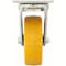Zoro Select Plate Caster, Swivel, Polyurethane, 7 1/2"H P21S-UA060R-14-DL - alternate 3