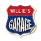 Signmission Willie's Garage, 12 Inch X 12 Inch, Vinyl Decal SHI-D-12-383-WILLIE - alternate 1