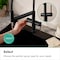 Hansgrohe Talis N Semi-Pro PowderSpray Kitchen Faucet 1.75 GPM in Matte Black 72861671 - alternate 8