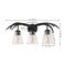 Jonathan Y Wyatt 25.5 in. 3-Light Southwestern Bohemian Resin/Seeded Glass Faux Antler LED Vanity Light, Antique JYL6309B - alternate 7