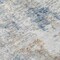 Homeroots 8' Denim Blue And Sky Blue Round Abstract Washable Indoor Outdoor Area Rug 587868 - alternate 7