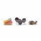 Smarty Had A Party Clear Rectangular 3-Hole Mini Plastic Bowls (240 Bowls), 240PK 2632-CASE - alternate 4