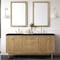 James Martin Vanities Laurent 72" Double Vanity, Light Natural Oak, w/ 3 CM Phantome Eclos Top 545-V72-LNO-3PHT - alternate 9