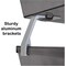 Acrimet Facility 2 Tier Letter Tray Front Load Letter Size Desktop File Organizer Plastic Smoke 263.1 - alternate 4