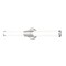 Z-Lite Warwick 1 Light Vanity, Brushed Nickel/Opal White, 25.25 In W x 4.75 In H 1020-25W-BN-LED - alternate 1