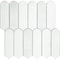 Daltile Artefino Vintage 2 x 6 Fish Scale Mosaic 10.00 SQFT/Carton, 10PK AR1126FHSCLMSGL - alternate 1