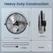 Edendirect 18 in. 3-Speed 4200 CFM Industrial Wall Mount Fan in Black, with Pull Chain, 180 Deg Tilt ZRHJ-18WFM - alternate 7