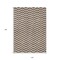 Homeroots 10' X 14' Brown And Beige Chevron Washable Indoor Outdoor Area Rug 595306 - alternate 6