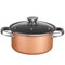 Brentwood Industries 9 Piece Aluminum Non Stick Cookware Set in Copper BPS-309C - alternate 4