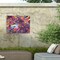 Trademark Fine Art Outdoor Canvas Art - Michael David Ward 'Psychedelic Wolf' Wall Art for Patios, or Gardens GRL01037-OC3547WR - alternate 6