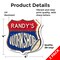 Signmission Randy's Workshop, 4 inch X 4 inch, Vinyl Decal, 2PK SHI-D-2PACK-4-489-RANDY - alternate 3