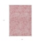 Homeroots 9' X 12' Blush And Ivory Abstract Washable Indoor Outdoor Area Rug 599698 - alternate 6