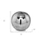 Homeroots 6" X 6" X 6" Buffed Polished Sphere 354594 - alternate 6