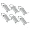 Mytee Products Trailer Stake Pocket D-Ring Zinc Coated Flatbed Utility, 6PK SPDR-Zx6 - alternate 7