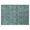Homeroots 2' X 3' Turquoise Oriental Washable Non Skid Indoor Outdoor Area Rug 563844 - alternate 6