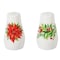 Gibson Home 4 Piece Ceramic Serving Set in White With Poinsettia Decorations 80614.04RR - alternate 7