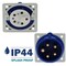 Walther-Werke Pin and Sleeve Inlet, 30A, 3Ã¸Y 120/208 or 230, 3 Phase, 3 Pole, NEMA Not Rated 635509 - alternate 7