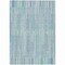 Homeroots 10' X 14' Mint Green And Ivory Striped Washable Indoor Outdoor Area Rug 631550 - alternate 7