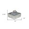 Homeroots 10" Silver Metal Box 487666 - alternate 3